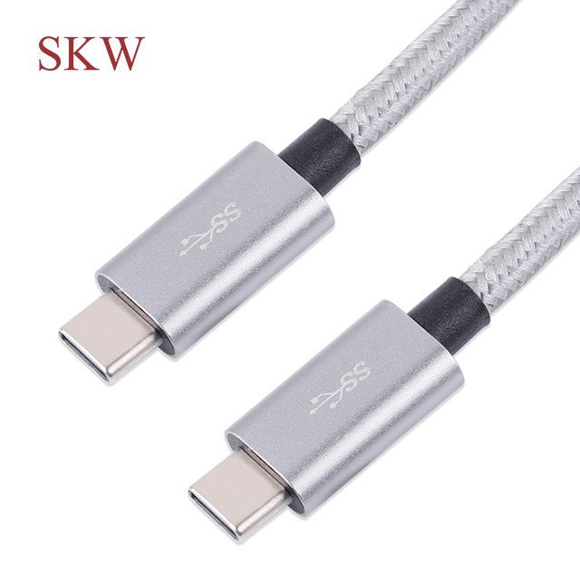 USB C tipa vīriešu līdz C vīriešu
