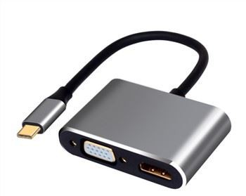 2 in 1 C tipa HUB